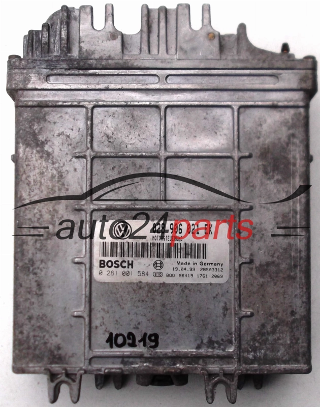 CENTRALINA DO MOTORE SEAT IBIZA CORDOBA 1.9TDI, BOSCH 0281001584,  028906021EK