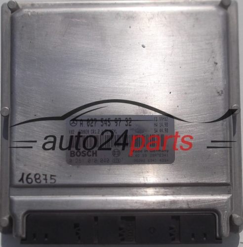 ECU CENTRALITA DE MOTOR MERCEDES A 160 CDI BOSCH 0 281 010 040, 0281010040, A 027 545 97 32, A0275459732, 0275459732 