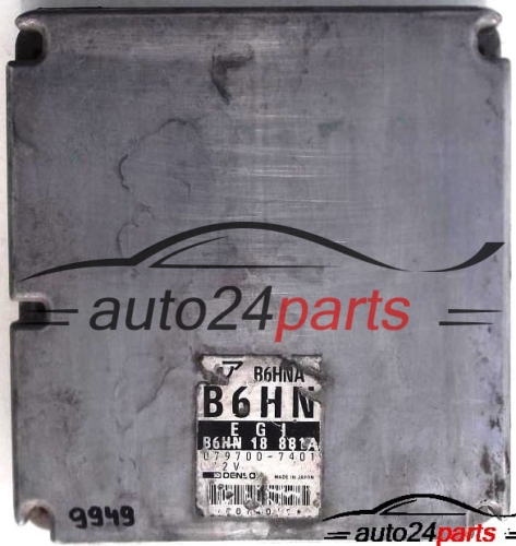 ECU CENTRALITA DE MOTOR MAZDA MX-3 1.6, B6HN 18 881A, B6HN18881A, 079700-7401, 0797007401 