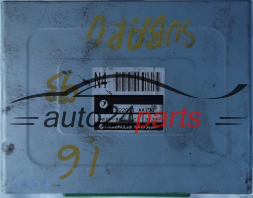 ECU CENTRALITA DE MOTOR SUBARU IMPREZA 1.6 N4 22611AA790, C1 3129, MECFB30
