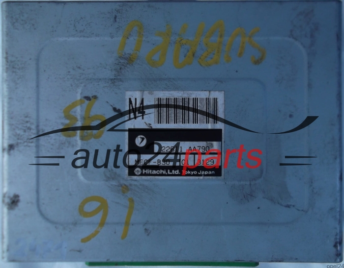 ECU CENTRALITA DE MOTOR SUBARU IMPREZA 1.6 N4 22611AA790, C1 3129, MECFB30