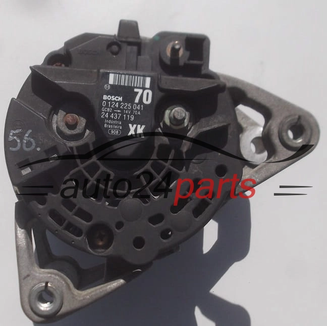 Alternatore  OPEL CORSA COMBO MERIVA 1.0 1.2 BOSCH 0 124 225 041,  24 437 119 XK