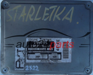 KOMPUTER STEROWNIK SILNIKA TOYOTA STERLET 1.3 4E-FE 89661-10240, 8966110240, 211000-4550, 211004550 -  2522, 12329, 14279, 14471