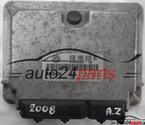 CENTRALINA DO MOTORE SKODA OCTAVIA 1.9 TDI 038906018BC, BOSCH 0281001755