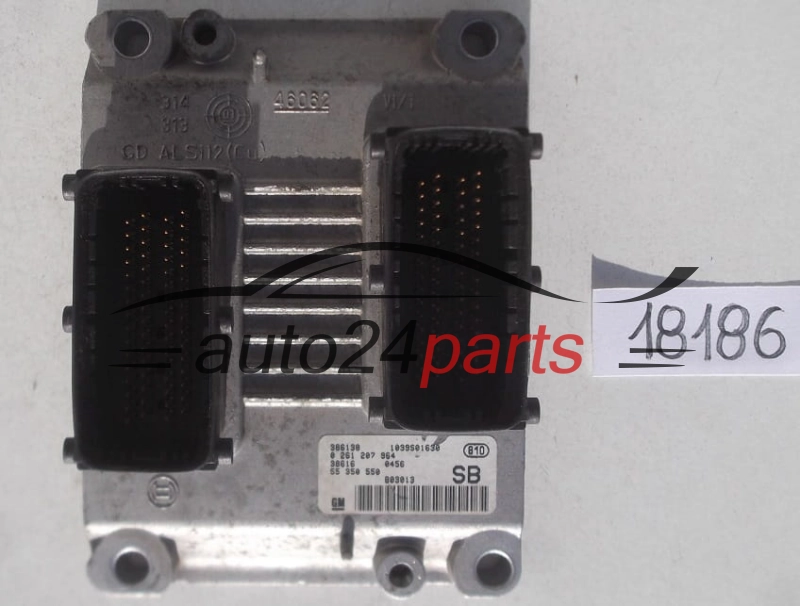 KOMPUTER STEROWNIK SILNIKA OPEL CORSA C 1.2 Z12XE BOSCH 0 261 207 964