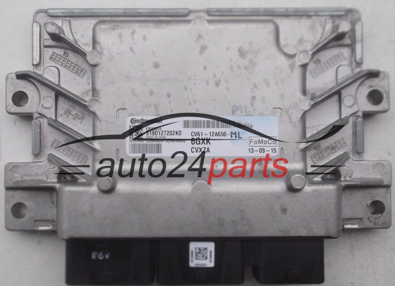CALCULATEUR MOTEUR FORD FOCUS CONTINENTAL S180127202K0, FoMoCo CV61-12A650-ML, 6GXK 