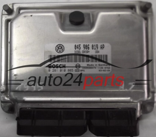 KOMPUTER STEROWNIK SILNIKA VW VOLKSWAGEN POLO 1.4 TDI AMF 045906019AP