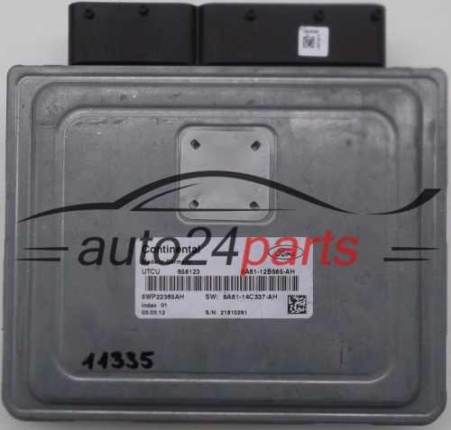 MOTORSTEUERGERÄT ECU STEUERGERÄT FORD FIESTA Continental 5WP22365AH, 8A61-12B565-AH,  8A61-14C337-AH