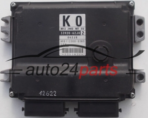 ECU CENTRALITA DE MOTOR SUZUKI SWIFT 1.3, 33920-62J0, 3392062J0, K0, DENSO MB112300-0383, MB1123000383