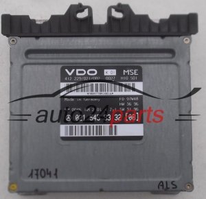 ECU CENTRALITA DE MOTOR MERCEDES W202 W210 2.0 L VDO 412 229/021/002, 412229021002, 021 545 93 32 [08], 0215459332 