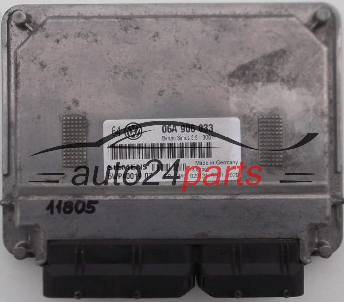 KOMPUTER STEROWNIK SILNIKA VW VOLKSWAGEN GOLF 1.6 APF 06A906033