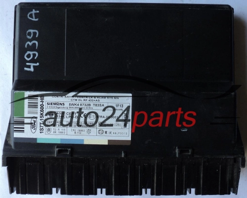 CENTRALKA MODUL STEROWNIK KOMFORTU FORD MONDEO 1S7T15K600HB, 1S7T-15K600-HB, 5WK48732B, 5WK4 8732B T83SA - 4939 A