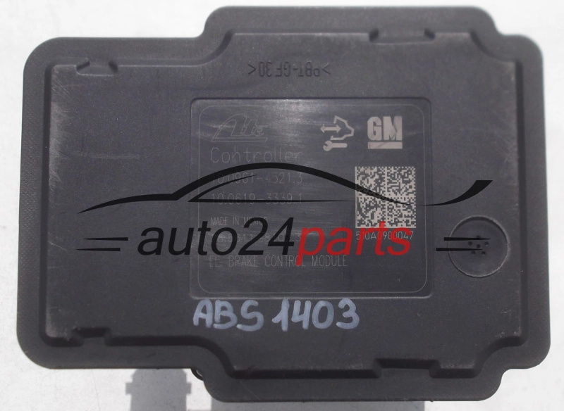 ABS CENTRALINA POMPA OPEL ASTRA J GM 13347808  ATE 10.0212-0541.4, 10021205414, 10.0961-4521.3, 10096145213, 10.0619-3339.1, 10061933391, 28.5611-8102.3, 28561181023