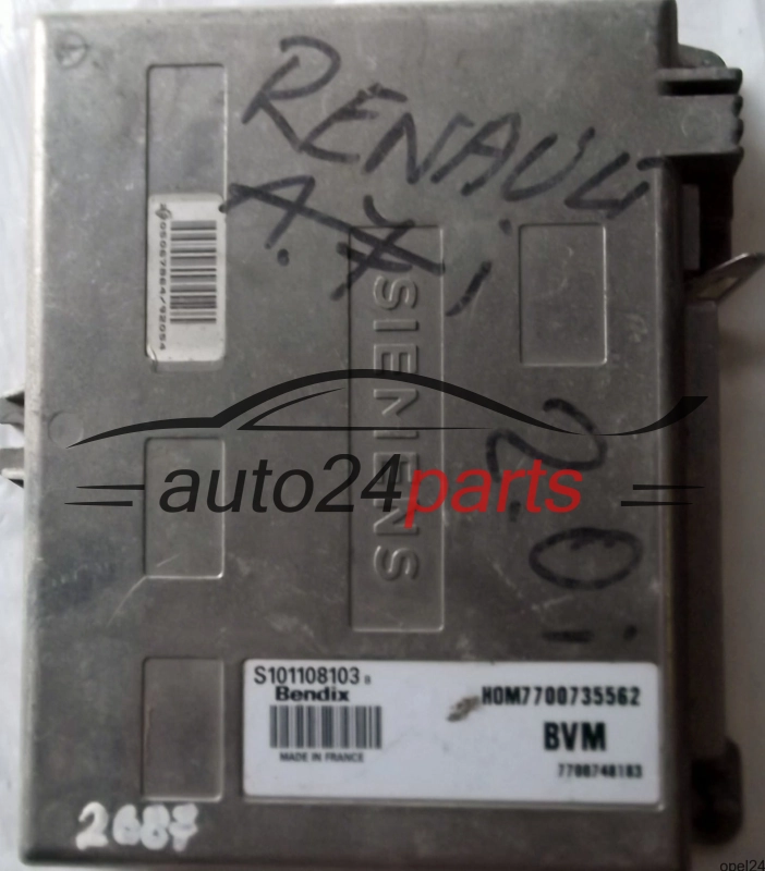 calculateur moteur pour renault 21 nevada r21 2.2 