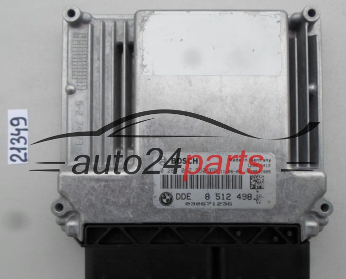 Μονάδα Ελέγχου Κινητήρα BMW BOSCH 0 281 017 550, 0281017550, DDE 8 512 498, DDE8512498, 8512498