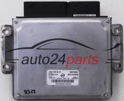KOMPUTER STEROWNIK SILNIKA SSANGYONG ACTYON, A6645406532, 28075098, R0412C008B