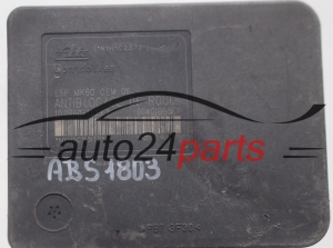 POMPE HYDRAULIQUE ET CALCULATEUR d'ABS PEUGEOT 206 9655960880, ATE 10.0206-0175.4,  10.0960-1133.3