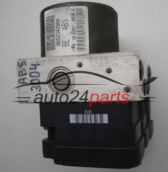 Αντλία αβς PEUGEOT 206 9652342980, 10.0207-0036.4, 10020700364, 10.0970-1114.3, 10097011143, 5WK84108