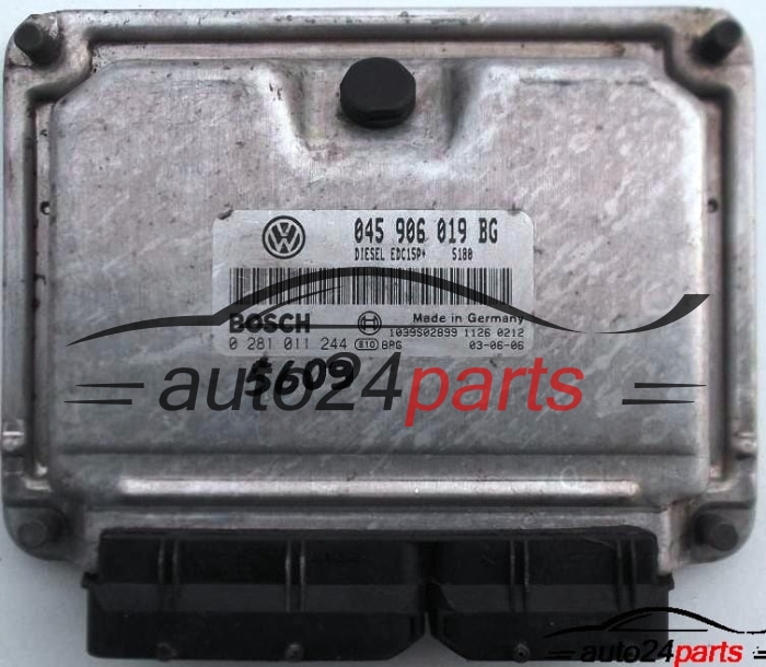 ECU CENTRALITA DE MOTOR SEAT IBIZA 1.4 TDI AMF 045906019BG, BOSCH  0281011244, 1039S02899
