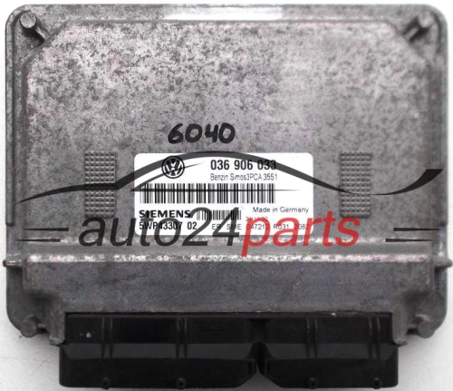 CENTRALINA DO MOTORE VW VOLKSWAGEN POLO 1.6 GTI AVY 036906033,  036 906 033, SIEMENS 5WP43307 02