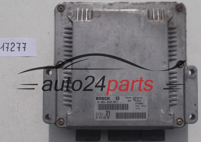 Μονάδα Ελέγχου Κινητήρα CITROEN XSARA 2.0 HDI BOSCH 0 281 010 871, 0281010871, 96 454 424 80, 9645442480, EDC15C2 21