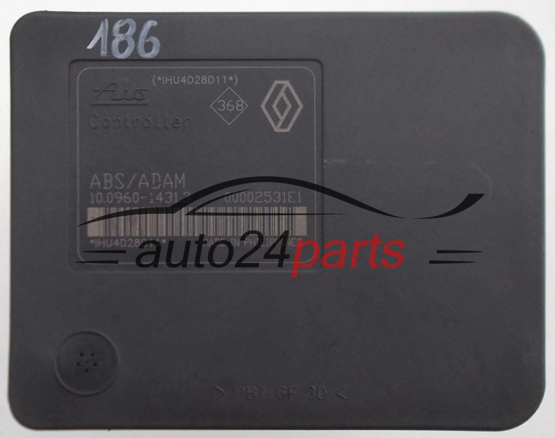 BOMBA HIDRAULICA Y CENTRALITA ABS RENAULT LAGUNA 8200 053 422 B, 8200053422B, P5CT2AAY1, ATE 10.0206-0167.4, 10020601674, ATE 10.0960-1431.3