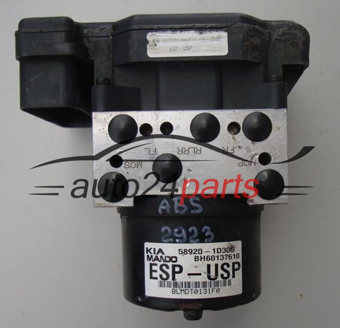 ABS PUMPE BLOCK HYDRAULIKPUMPE STEUERGERÄT KIA CARENS 58920-1D300, 589201D300, BH60137610, 5WY7624A