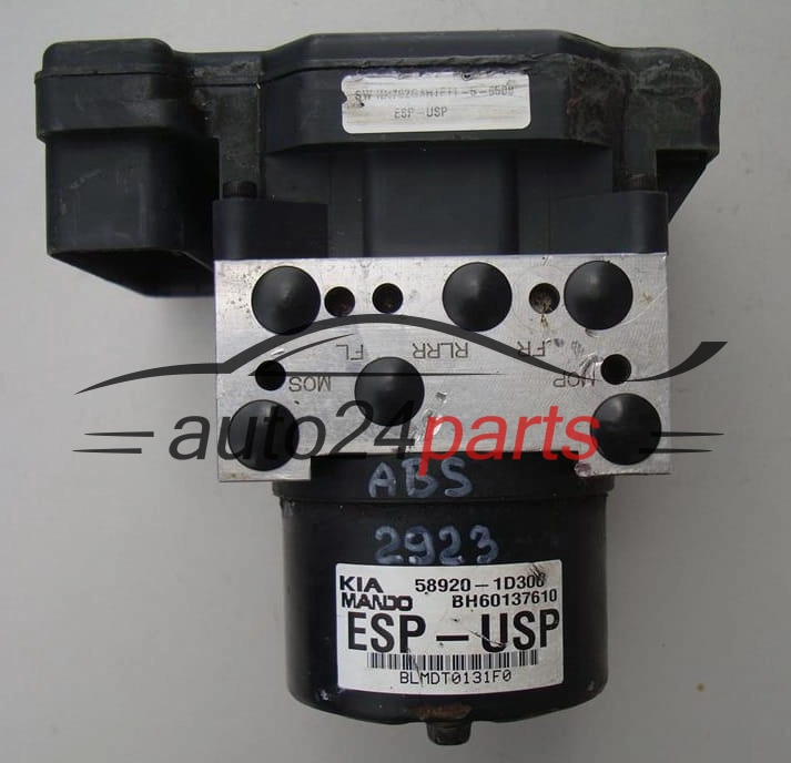 ABS PUMPE BLOCK HYDRAULIKPUMPE STEUERGERÄT KIA CARENS 58920-1D300, 589201D300, BH60137610, 5WY7624A