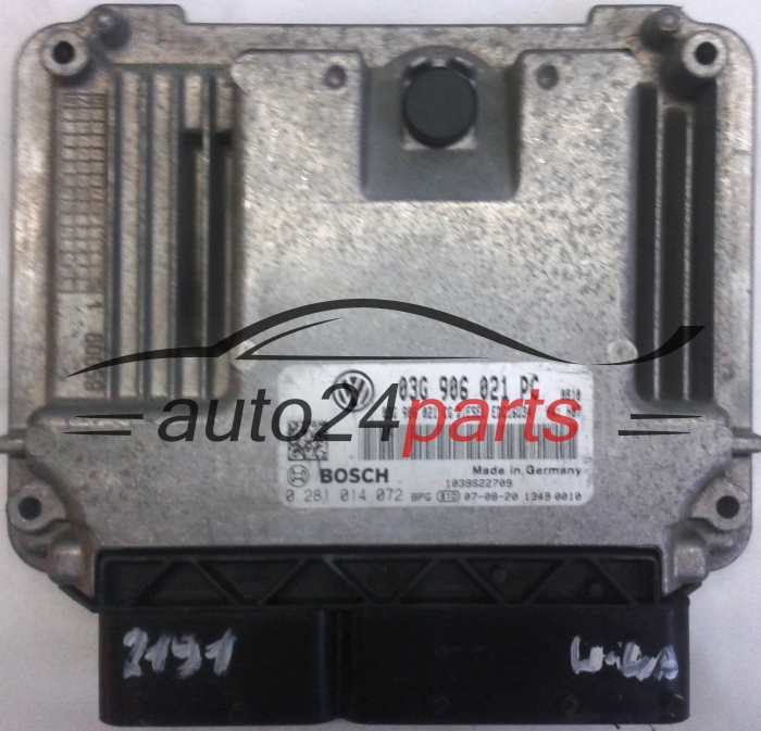 ΜΟΝΑΔΑ ΕΛΕΓΧΟΥ ΚΙΝΗΤΗΡΑ VW VOLKSWAGEN CADDY 1.9 TDI 03G906021PC