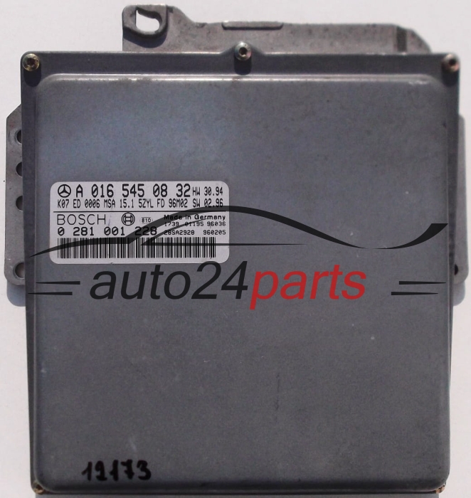ECU ENGINE CONTROLLER MERCEDES W202 C250 2.5 TD, BOSCH 0 281 001 228
