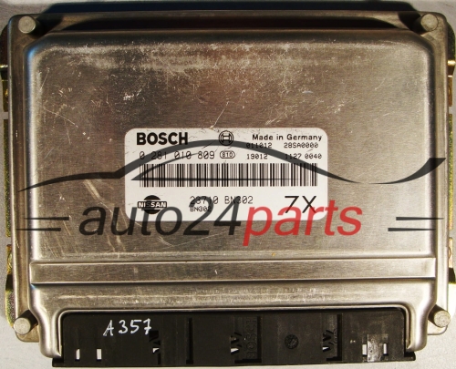 ECU CENTRALITA DE MOTOR  NISSAN ALMERA 2.2 DTI BOSCH 0 281 010 809,  23710 BN302