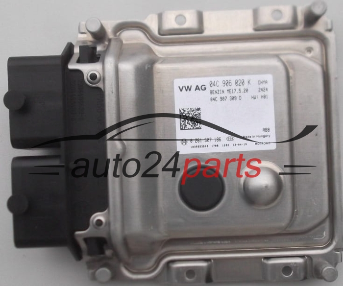 CALCULATEUR MOTEUR SKODA CITIGO 1.0 BOSCH 0 261 S07 186,  04C 906 020 K