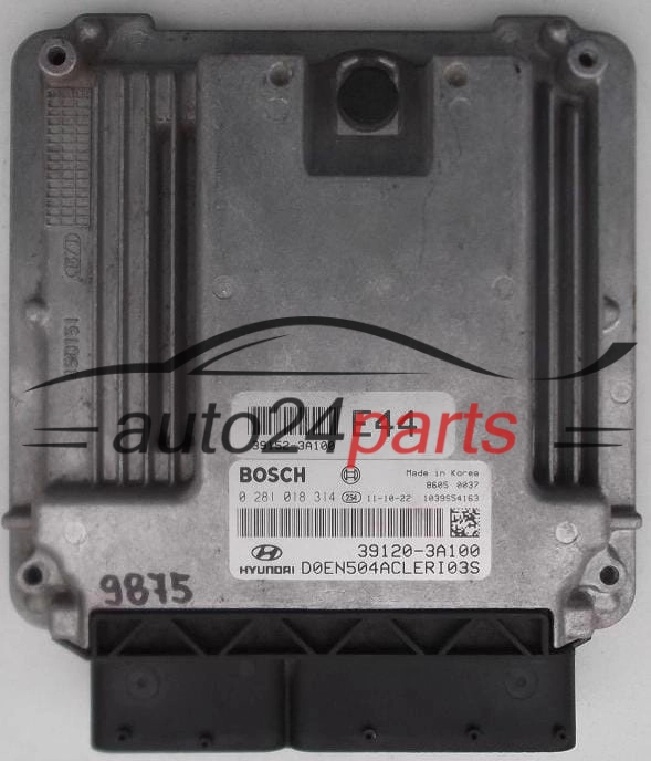 Μονάδα Ελέγχου Κινητήρα HYUNDAI 3.0 TCI BOSCH 0 281 018 314, 39120-3A100