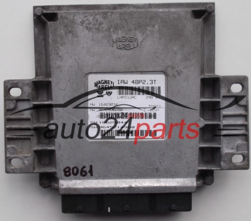 CENTRALINA DO MOTORE PEUGEOT 206 MAGNETI MARELLI IAW 48P2.3T, IAW48P23T, 16469034, 9642606280, 16529044, 9645214980