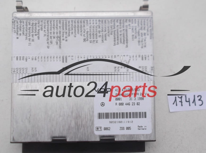 CENTRALITA ABS FMR MERCEDES ATEGO A0004462302