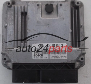 CENTRALINA DO MOTORE VOLKSWAGEN GOLF 1.6 FSI BOSCH 0 261 S02 150, 0261S02150, 03C 906 056 CB, 03C906056CB, MED9.5.10 
