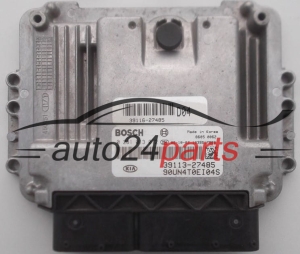 Μονάδα Ελέγχου Κινητήρα KIA CARENS 2.0 CRDI BOSCH 0 281 013 072, 0281013072, 39113-27485, 3911327485, 39116-27485, 3911627485 