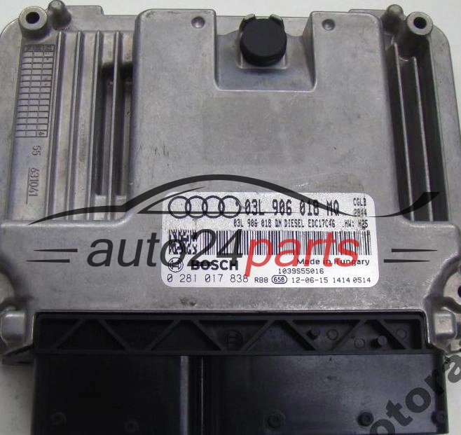  CALCULATEUR MOTEUR AUDI Q5 2.5 TDI BOSCH 0 281 017 838