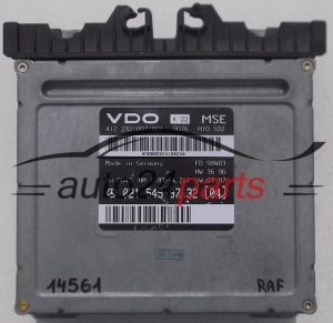 CALCULATEUR MOTEUR MERCEDES VDO 412 232/007/001, 412232007001, 021 545 97 32, 0215459732