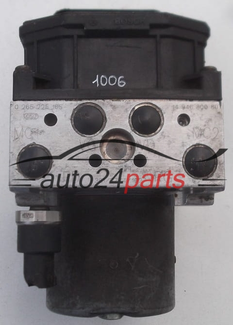 Pompa abs i sterownik PEUGEOT CITROEN FIAT 0265225165 1494680080 0265950075