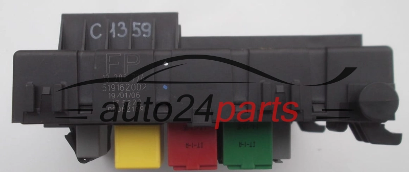 FUSE RELAY BOX ELECTRICAL COMFORT CONTROL MODULE BODY OPEL CHEVROLET HOLDEN VAUXHALL VECTRA C SIGNUM TRASERA 13205774 FP 93186630 6237161, 62 37 161, 519162002, 93184327, 6243306 