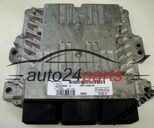 ECU ENGINE CONTROLLER  FORD 1.6 HDI Continental S180138002 D