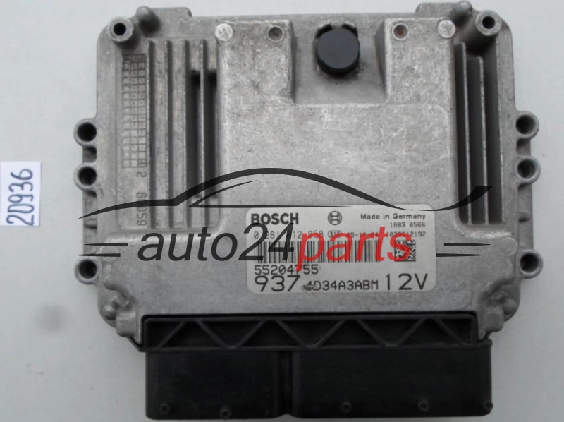 Centralina motore Alfa Romeo 147 1.9 JTDM 0281012858 55204755 4D34A3ABM 1039S12192