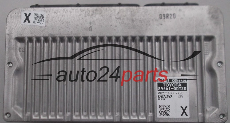 CENTRALINA MOTORE TOYOTA YARIS LEXUS DENSO MB275600-2780, 89661-0DT20