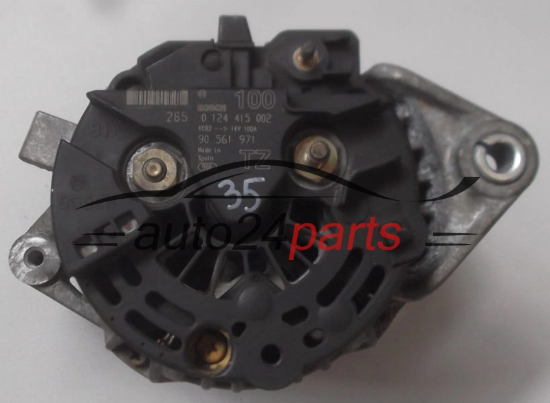Alternatore OPEL ASTRA ZAFIRA 1.6 BOSCH 0 124 415 002,  90 561 971 TZ