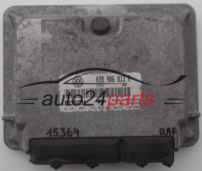 038906013K, 038 906 013 K BOSCH 0281001749, 0 281 001 749