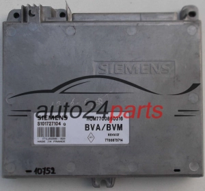 CENTRALINA MOTORE RENAULT LAGUNA 2.0 SIEMENS S101727104 Q, S101727104Q, HOM7700860316, 7700873714