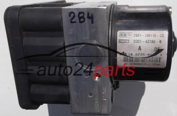 Pompa ABS i sterownik FORD MAZDA 2S612M110CE D351437A0B 10020600934 10096001063
