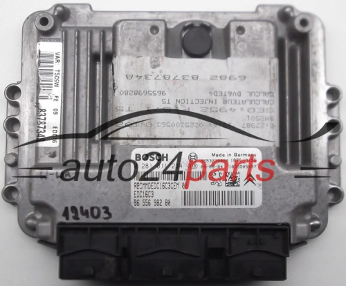 CENTRALITA DE MOTOR PEUGEOT 307 1.6 HDI BOSCH 0 281 011 234, 0281011234, 96 556 982 80, 9655698280