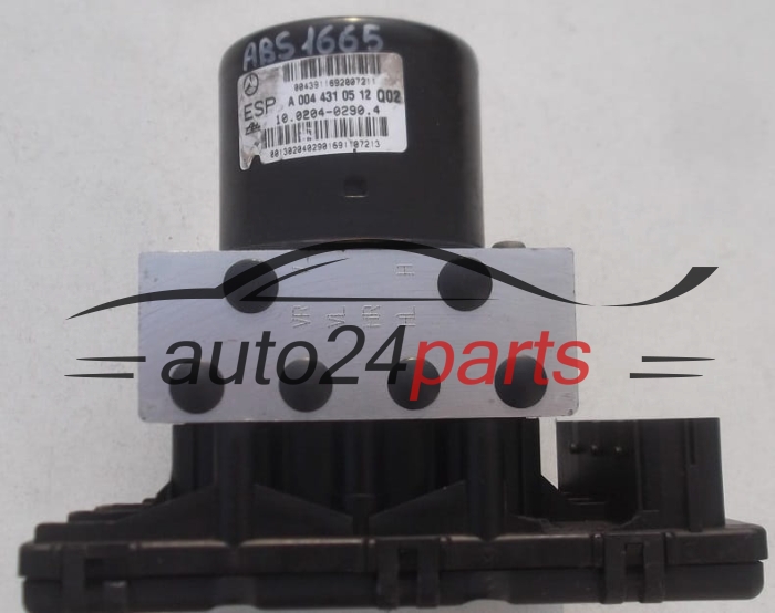 ABS CENTRALINA POMPA MERCEDES W203 A 004 431 05 12,  ATE 10.0204-0290.4